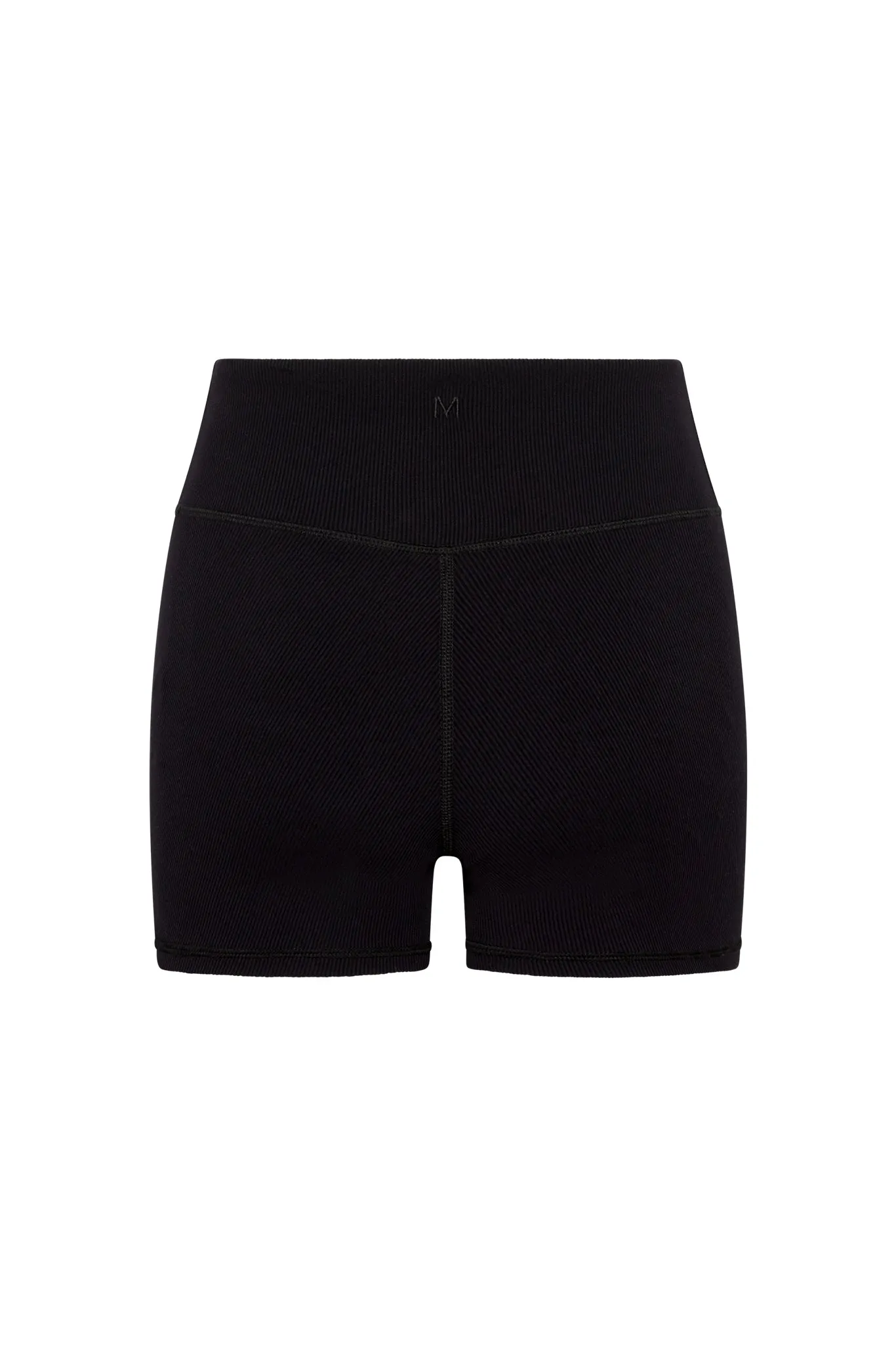 Elysian Short 4.5" - Black Lightweight Rib