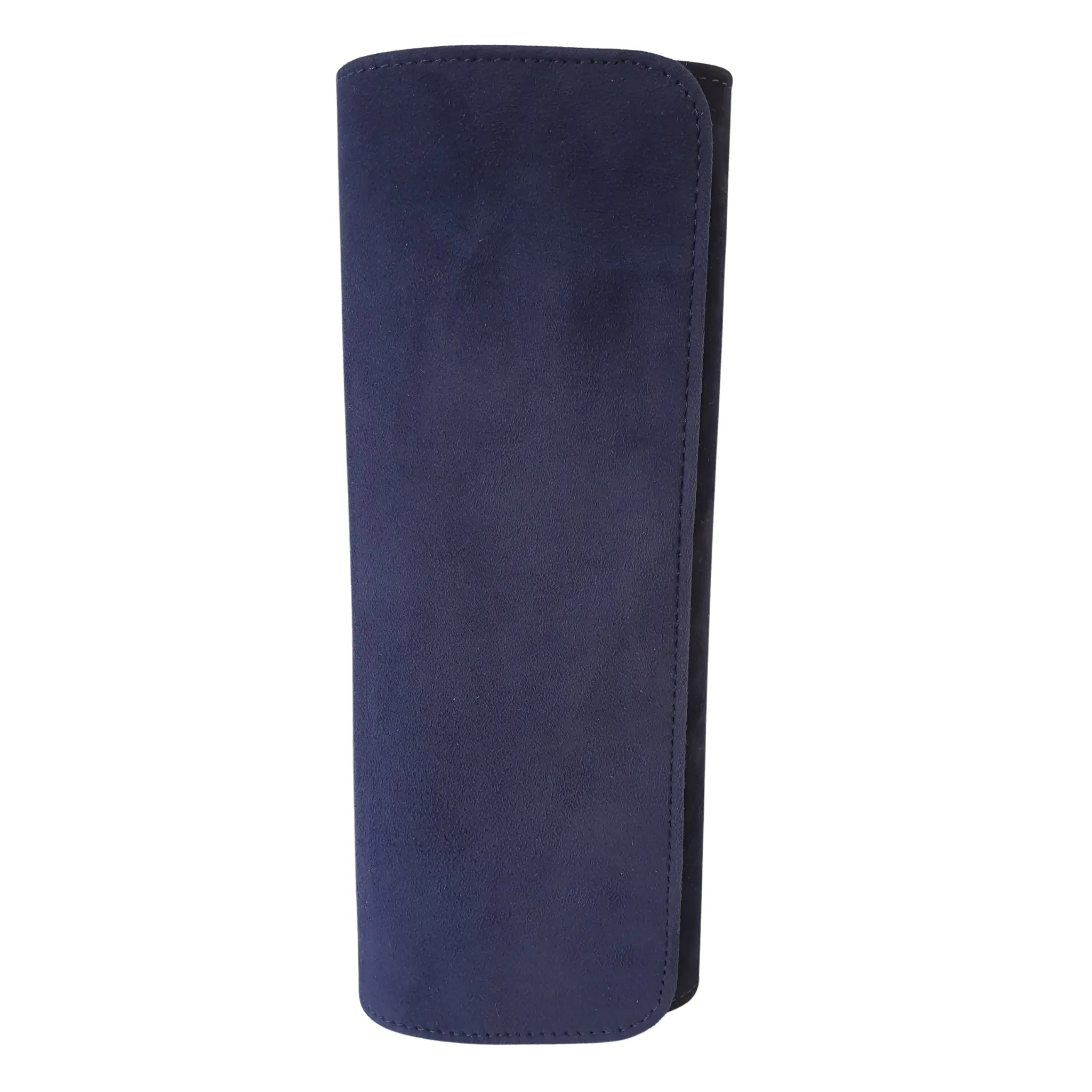 Emis Leather Clutch Bag - T20 - Navy