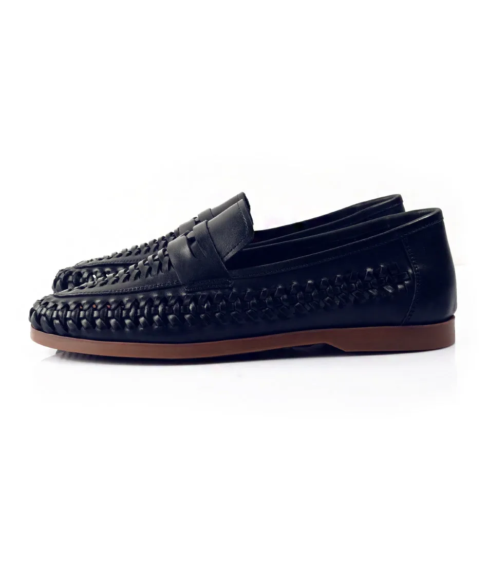 FlexWeave Loafers - Navy