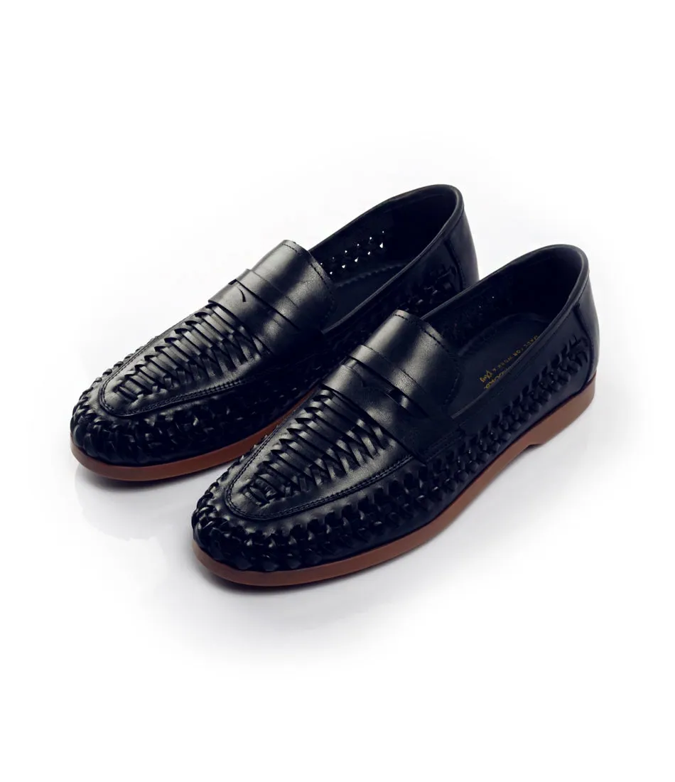 FlexWeave Loafers - Navy