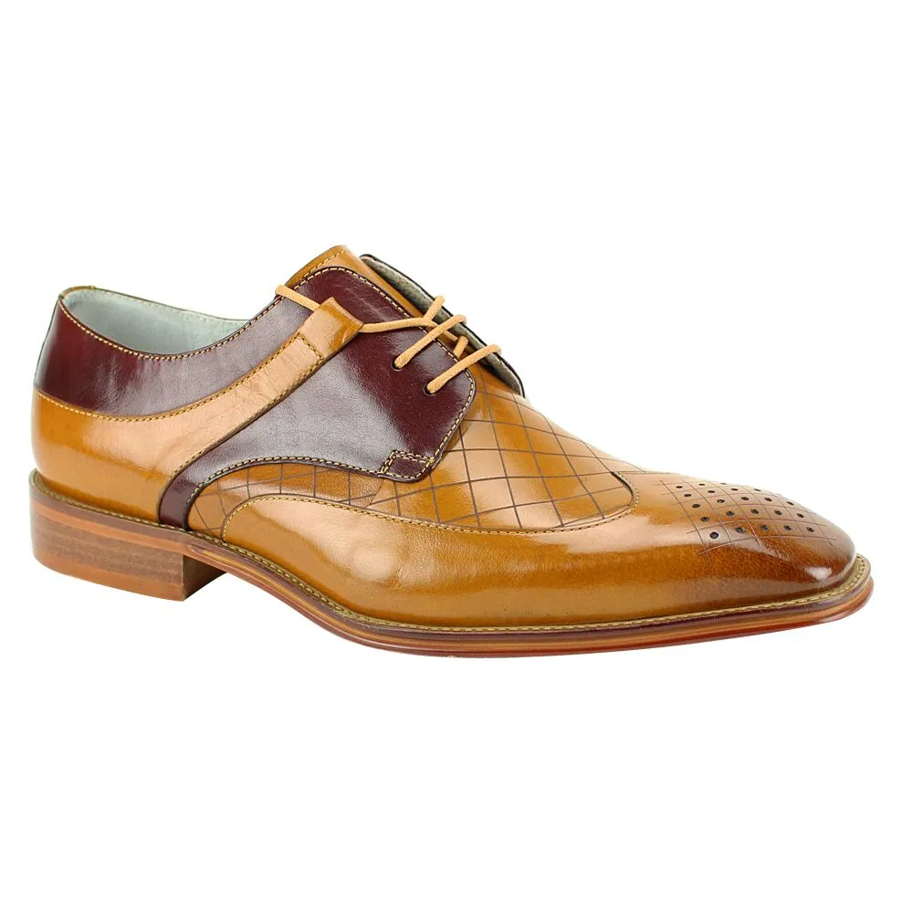 Giovanni Enzo Scotch and Burgundy Wingtip Oxford