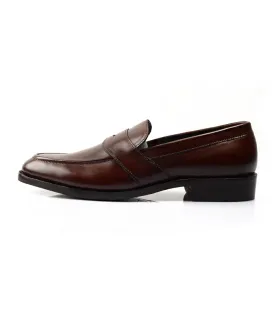 Goodyear Welted Penny Loafers - Brown