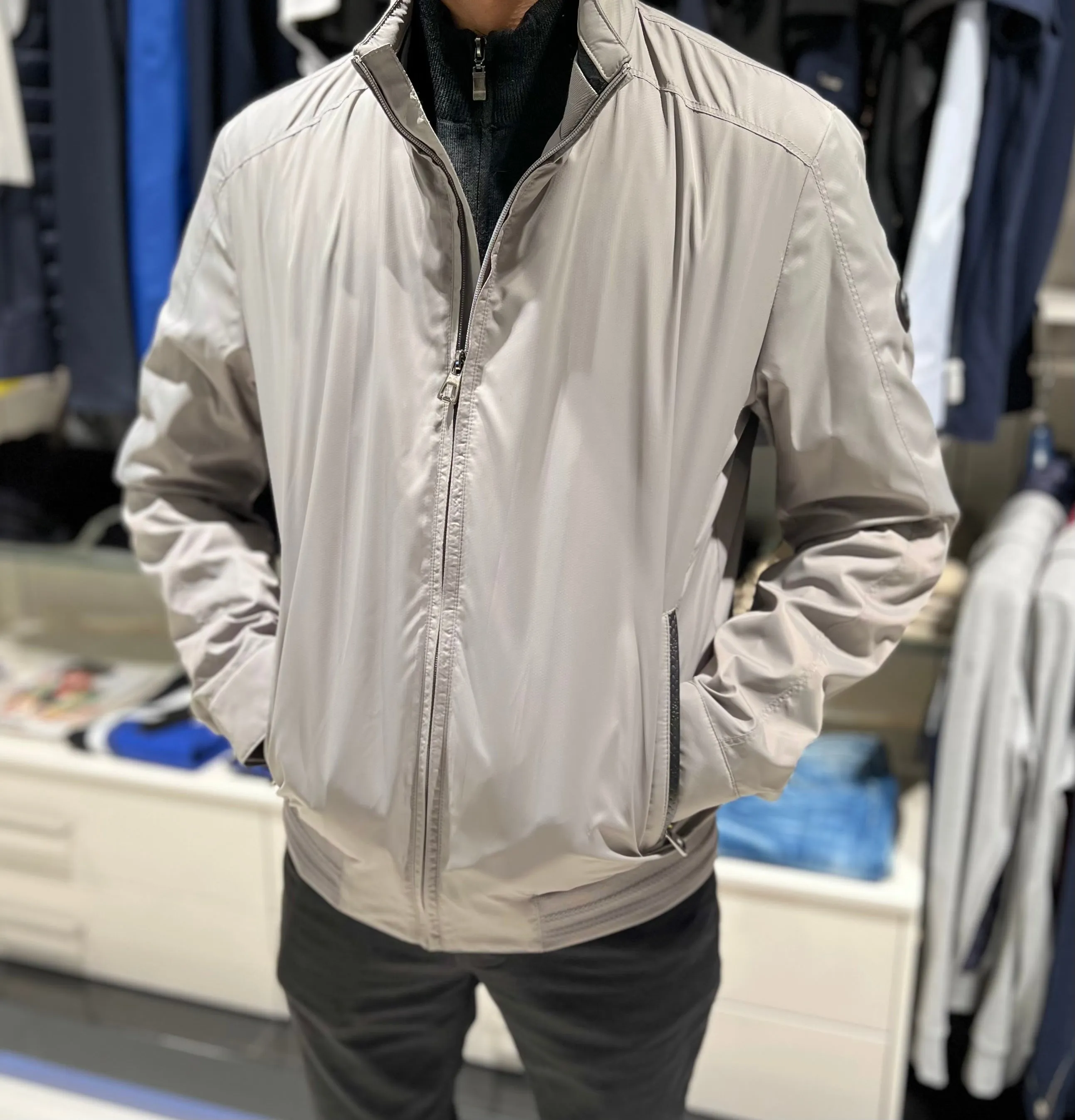 Grey Lightweight Jacket