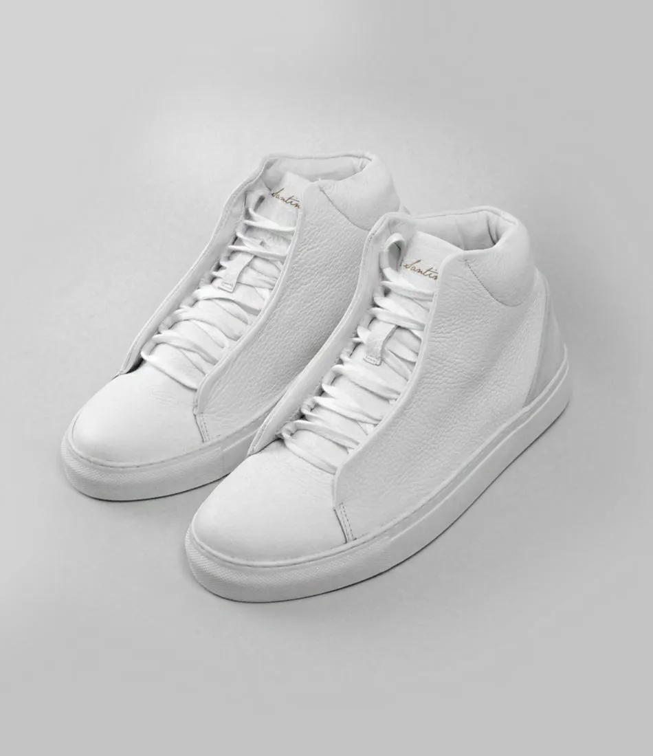 InnovX Sneaker - High Top - White Milled