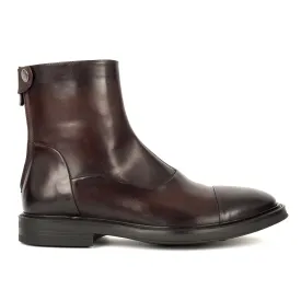 Ivan 10033 - Premium Mahogany Ankle Boots for Men