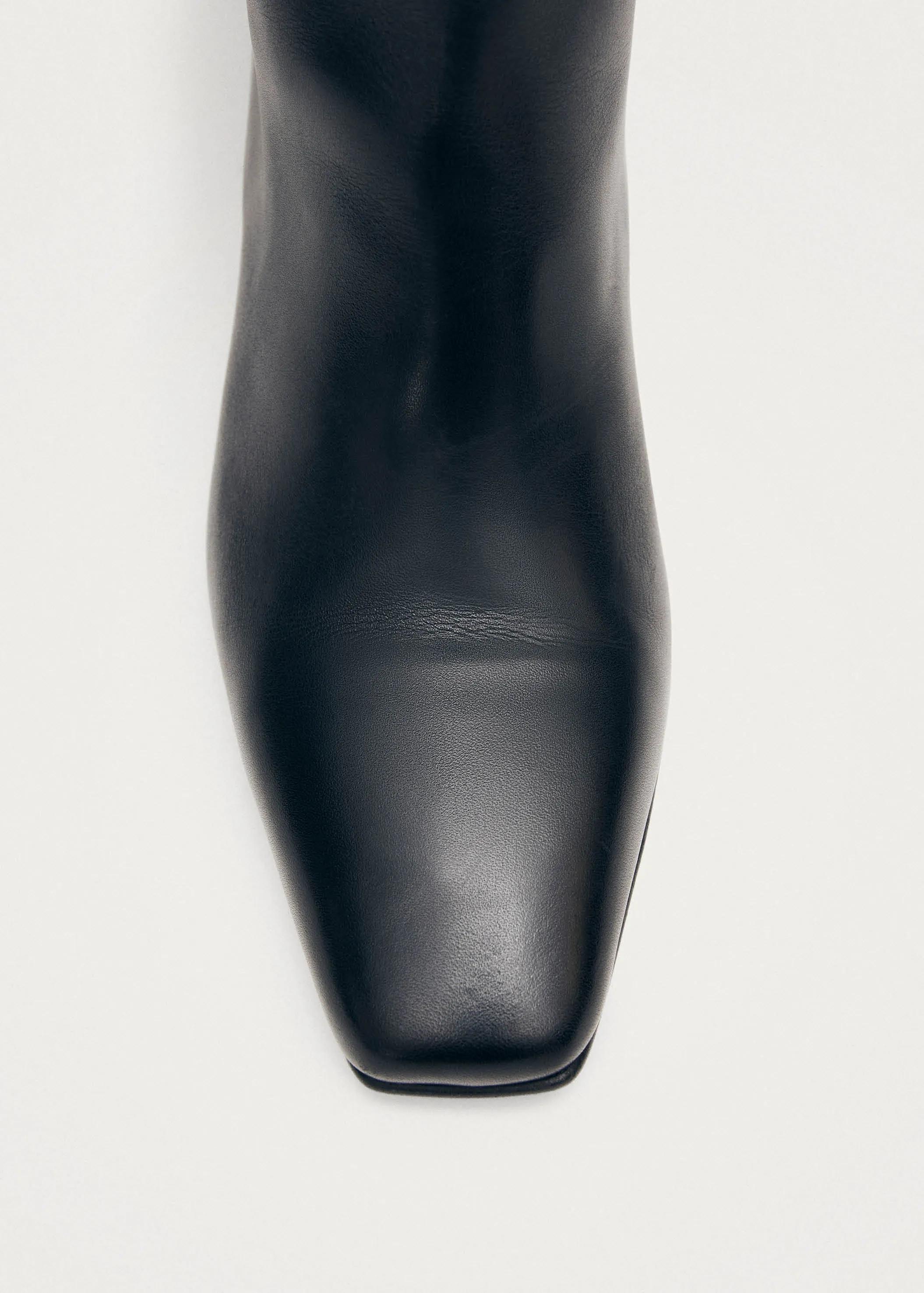 Kalila Black Leather Boots