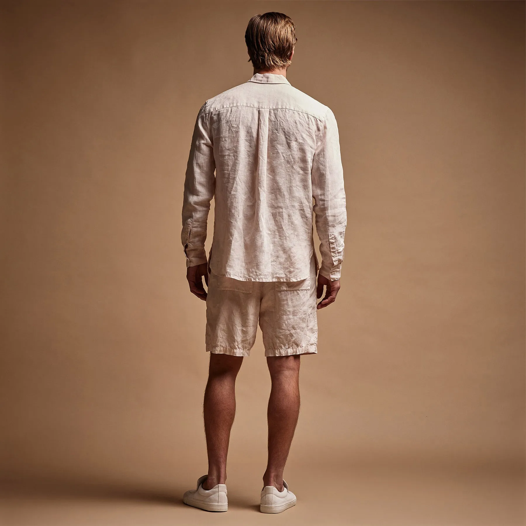 Lightweight Linen Shirt - Zephyr Pigment