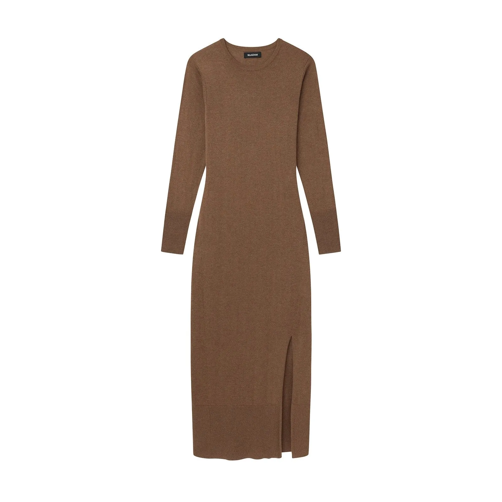 Lightweight Long Sleeve Dress with Slit