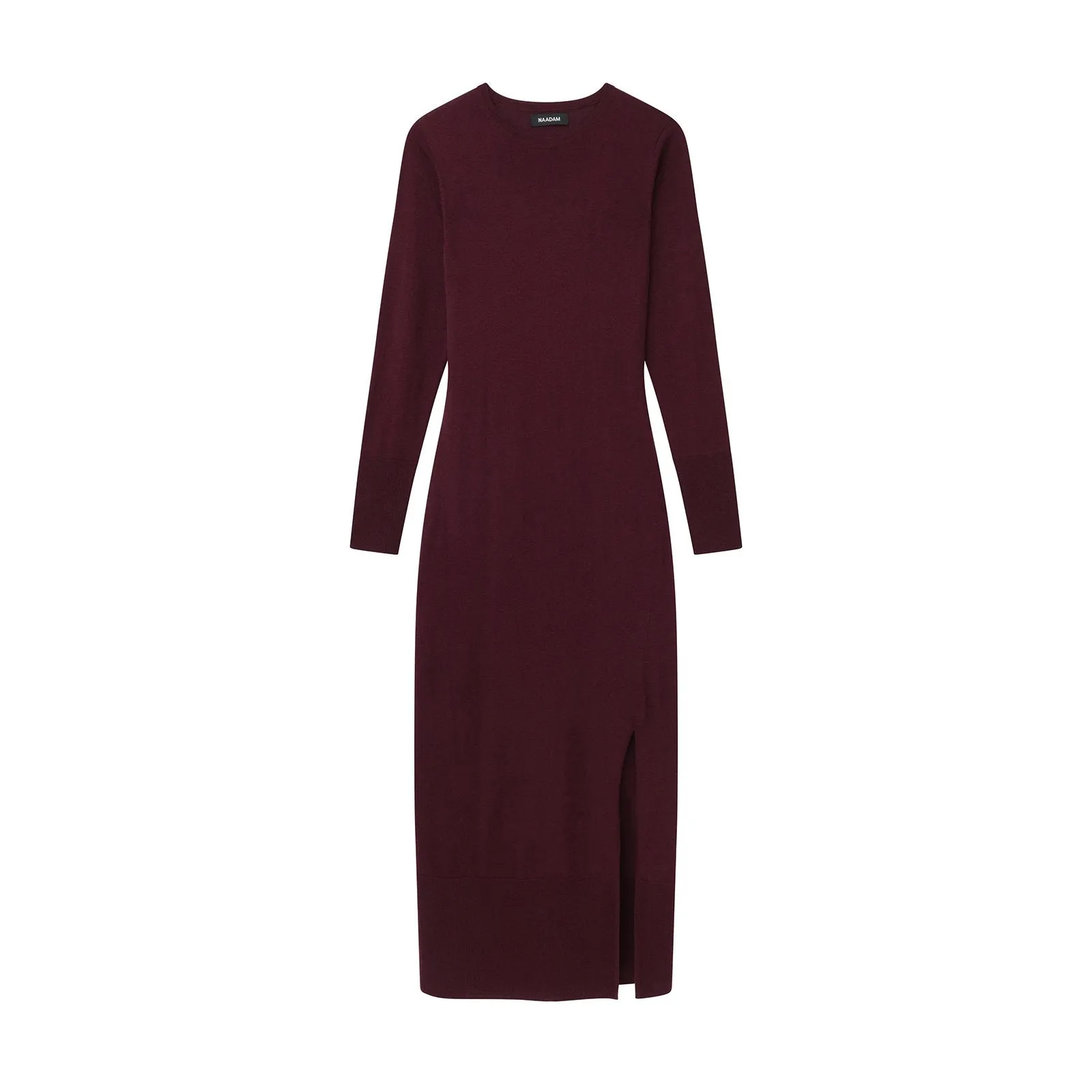 Lightweight Long Sleeve Dress with Slit