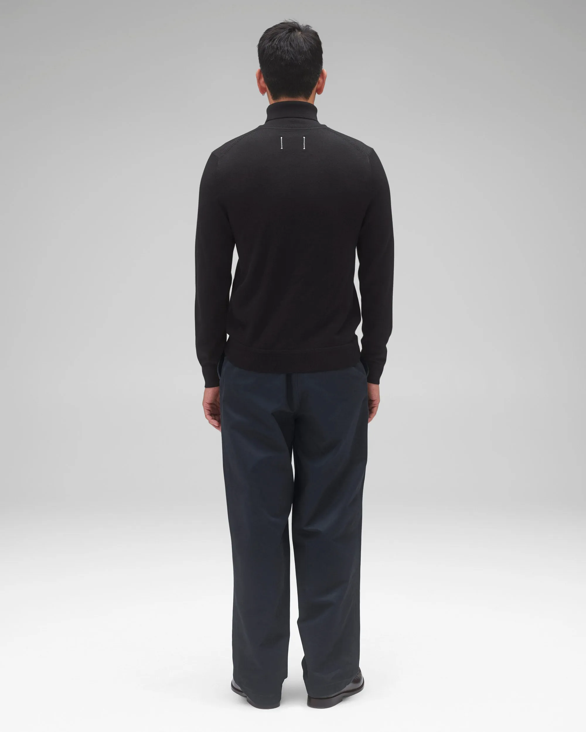 Lightweight Merino Harry Roll Neck