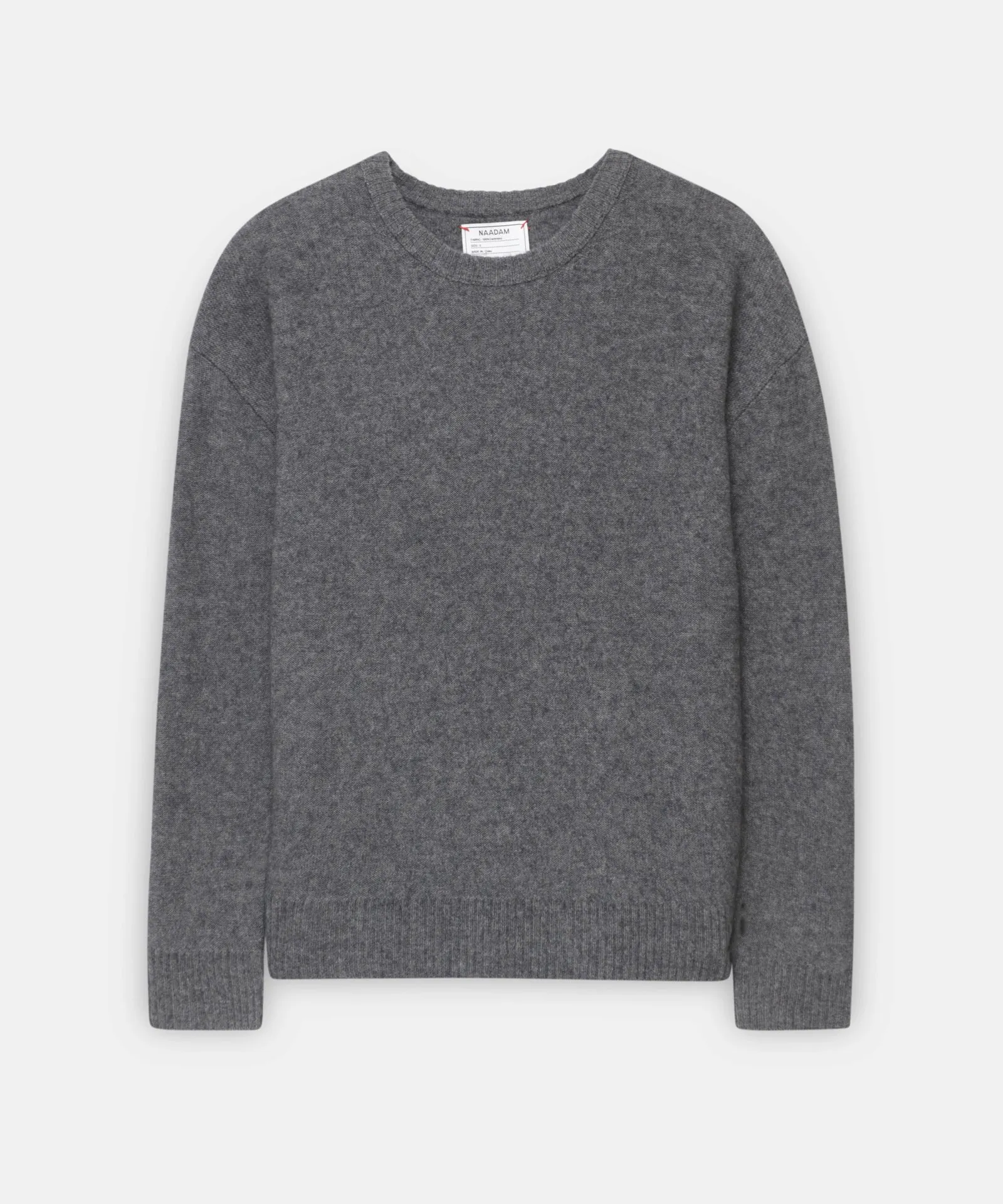 Lightweight Reversible Cashmere Crewneck Sweater