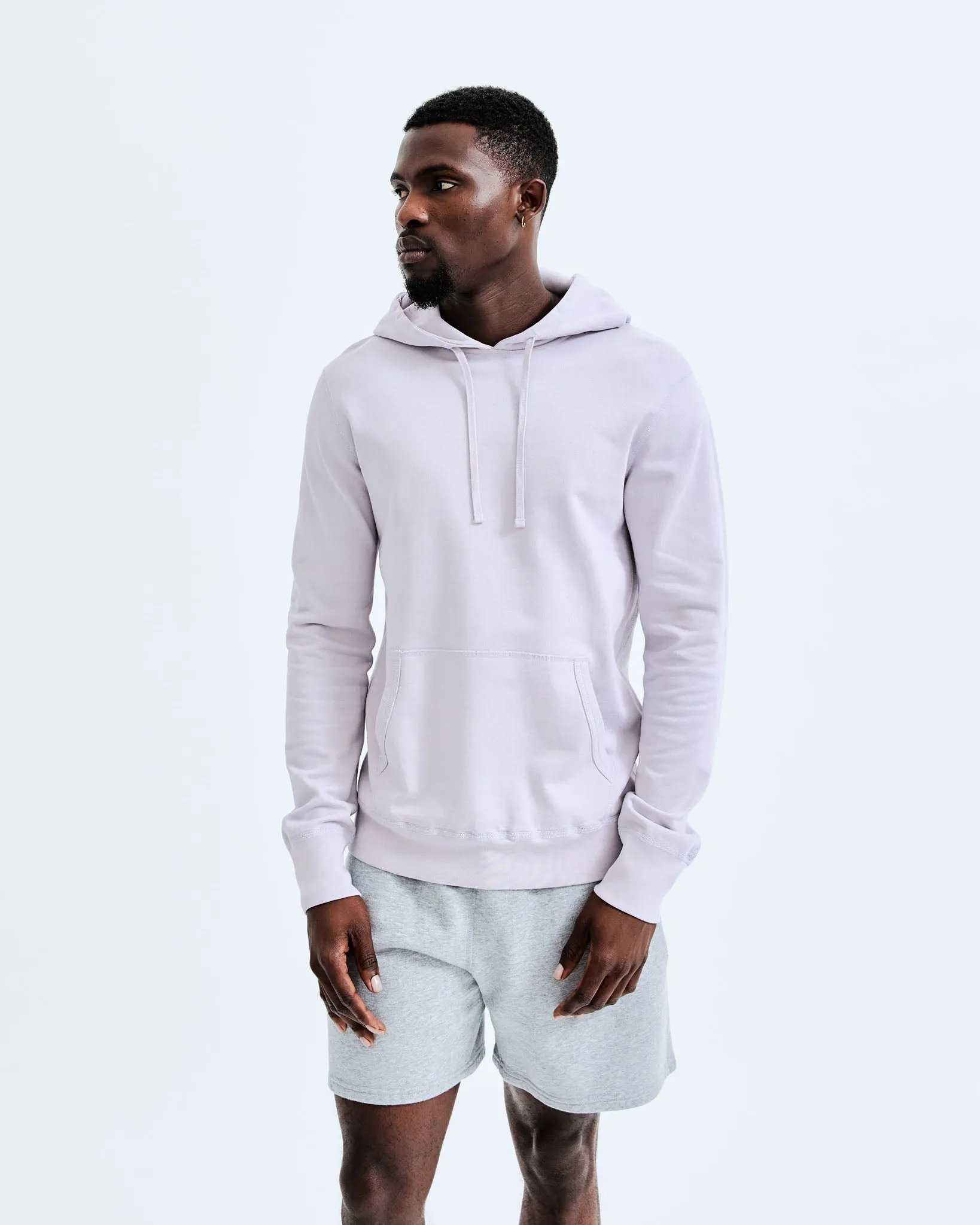 Lightweight Terry Slim Hoodie