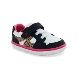 Little Girl Stride Rite SRT London in Leopard