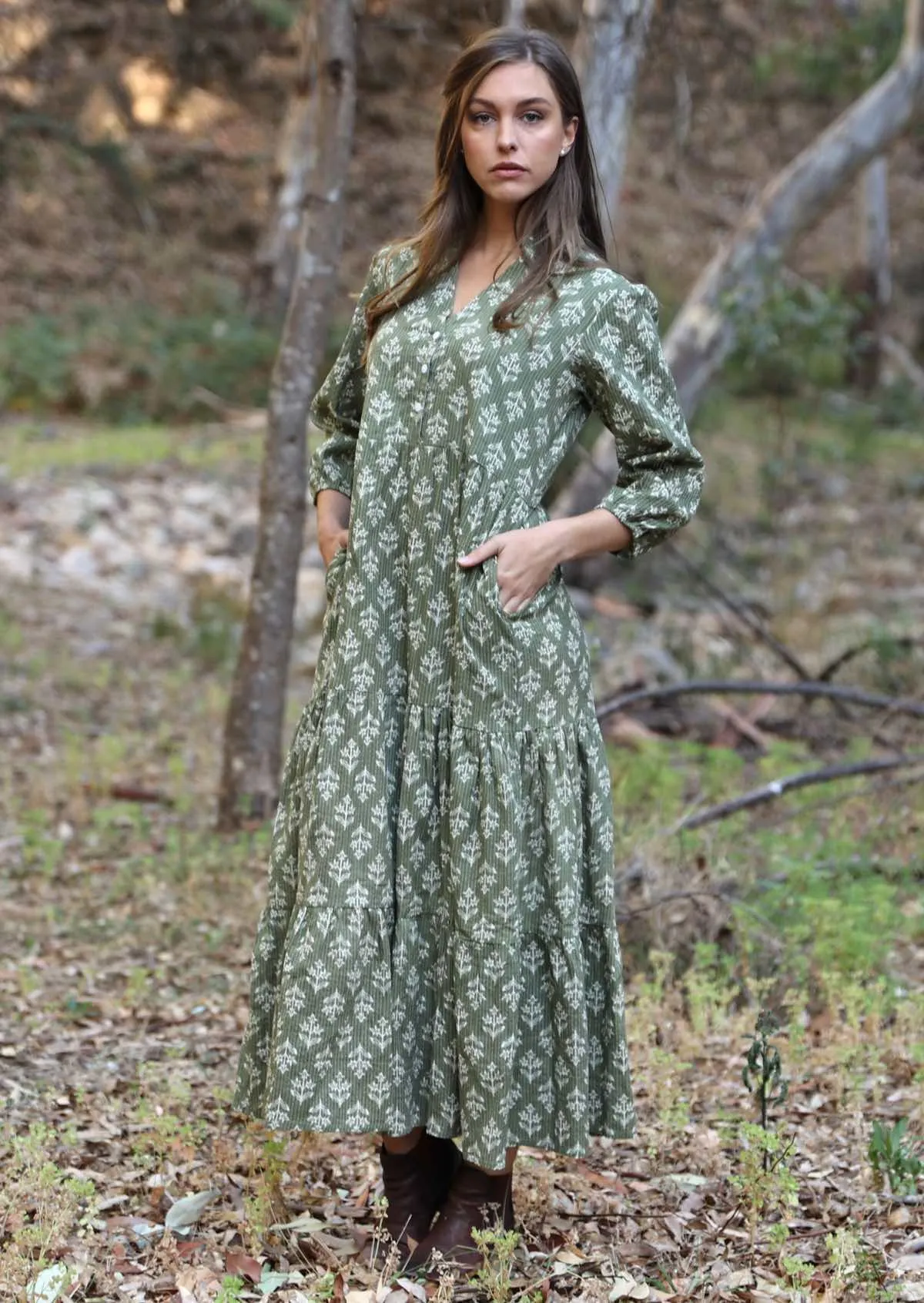 Malli Tiered Maxi Dress