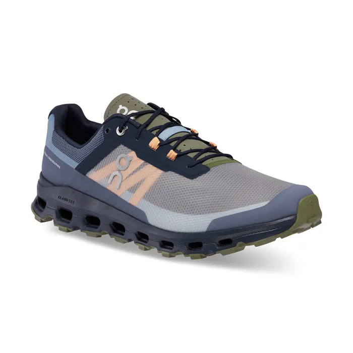 Mens On Running Cloudvista in Midnight/Olive