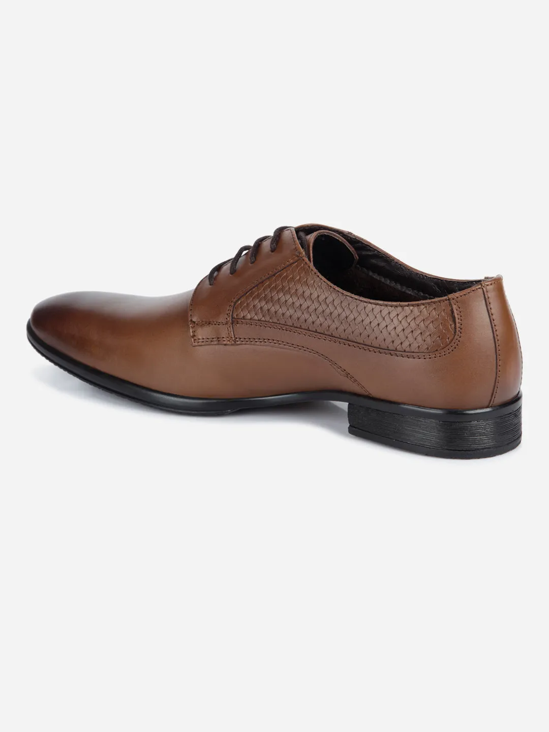 Men's Tan Regular Toe Formal Lace Up (ID2168)