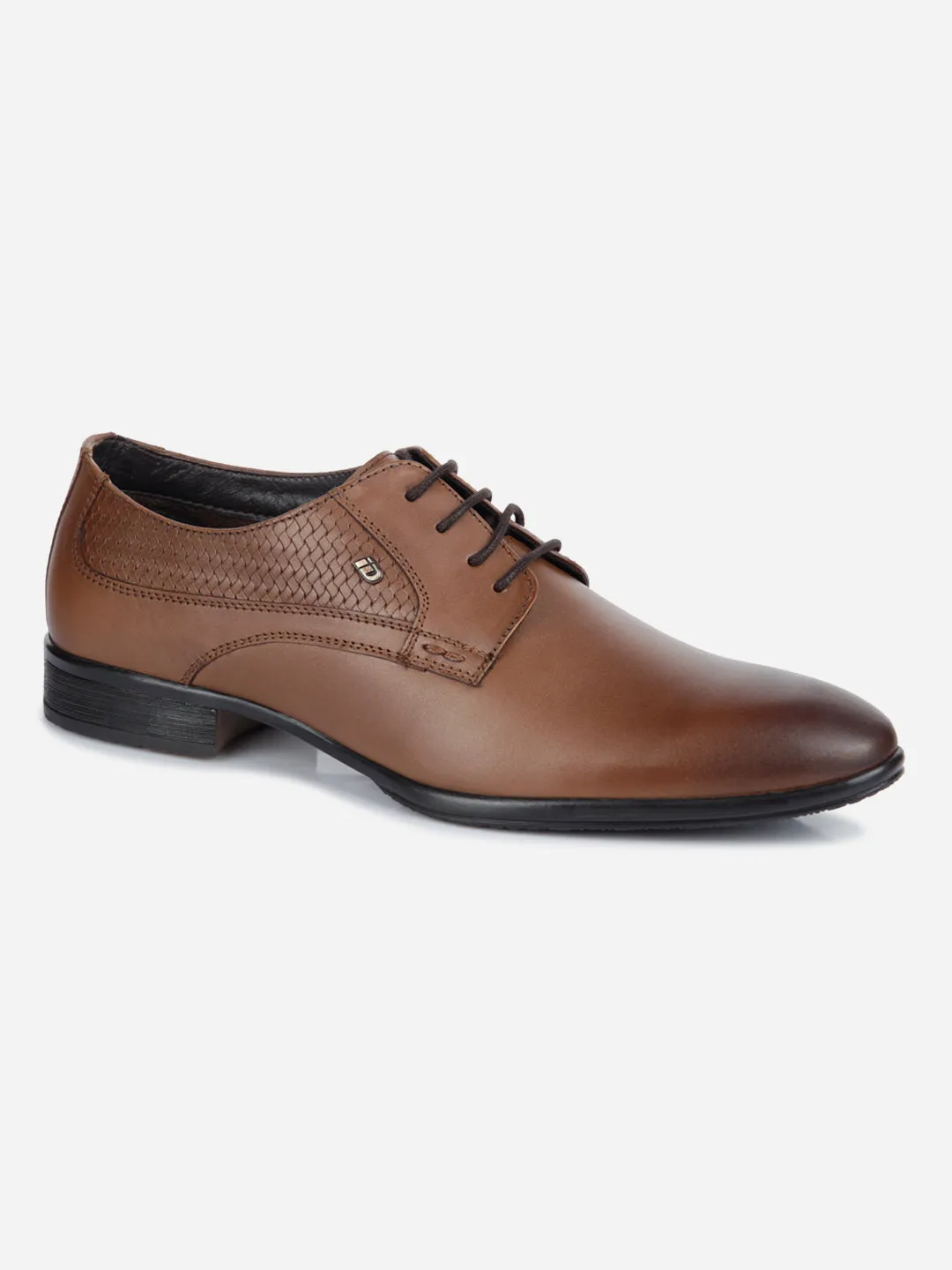 Men's Tan Regular Toe Formal Lace Up (ID2168)