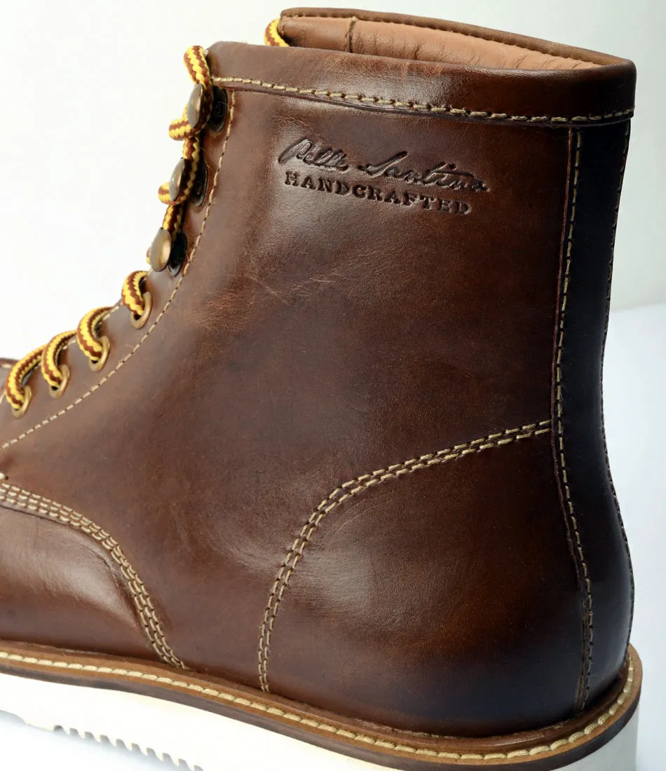 Moc Toe Boots - Brown