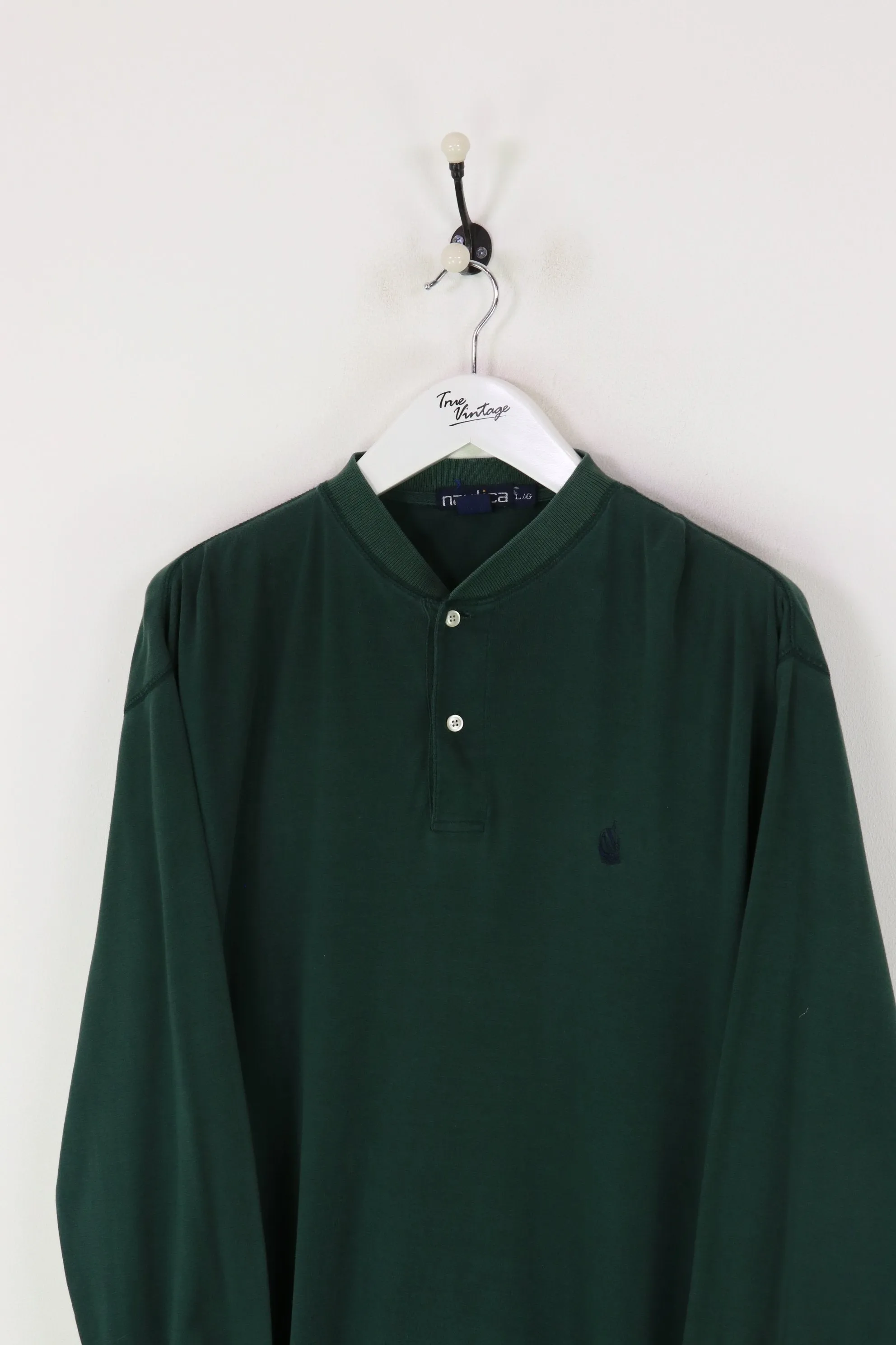 Nautica Lightweight Sweatshirt Green Large