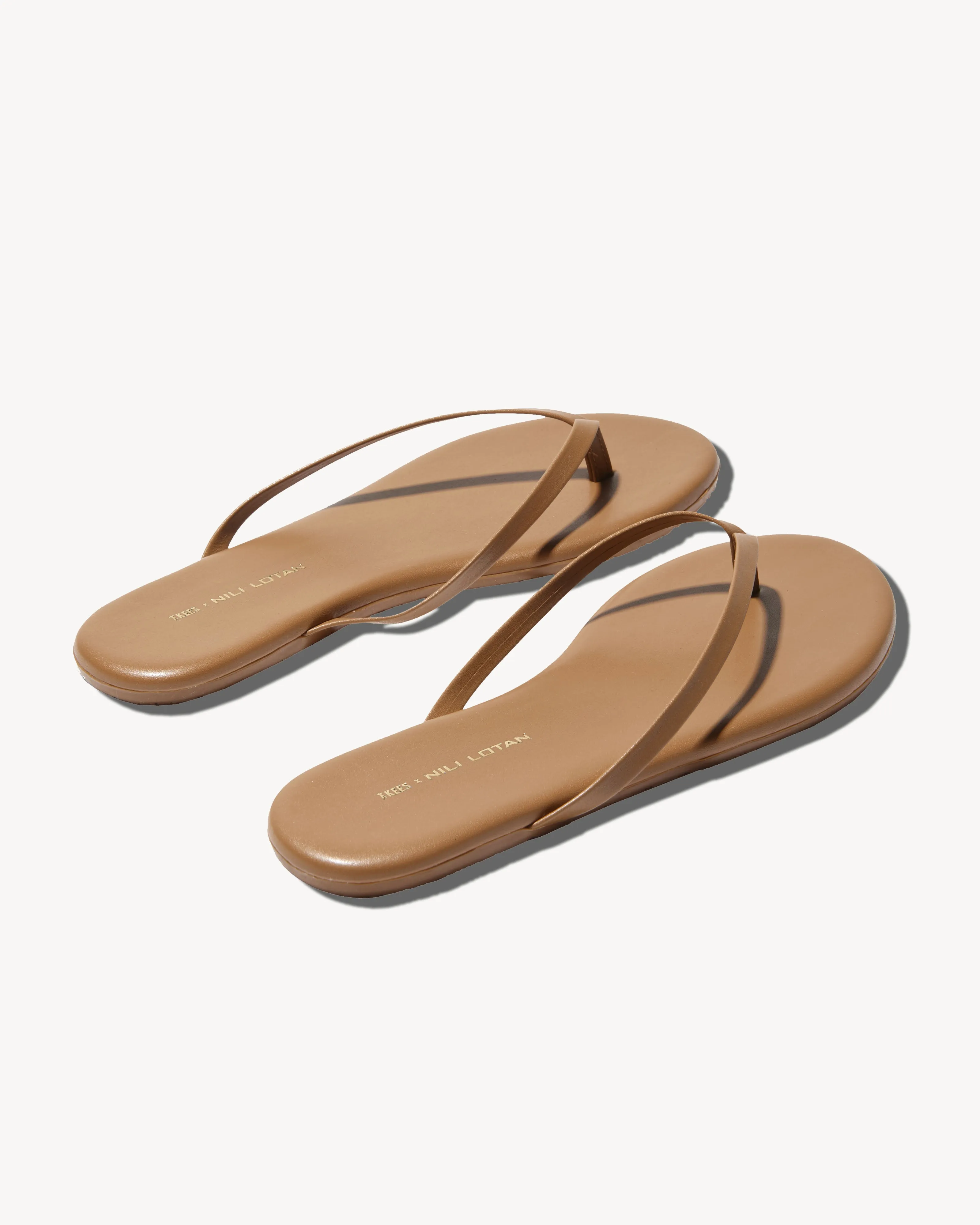 NL X TKEES LEATHER FLIP FLOP