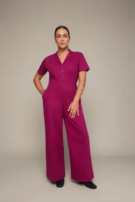 Plum Jumpsuit (Final Sale)