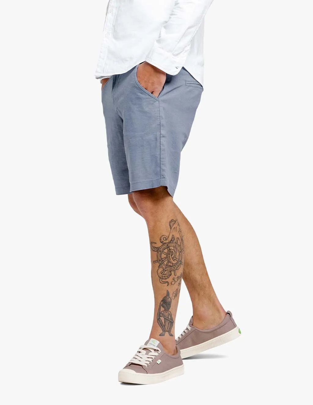 SEASIDES LINEN SHORTS