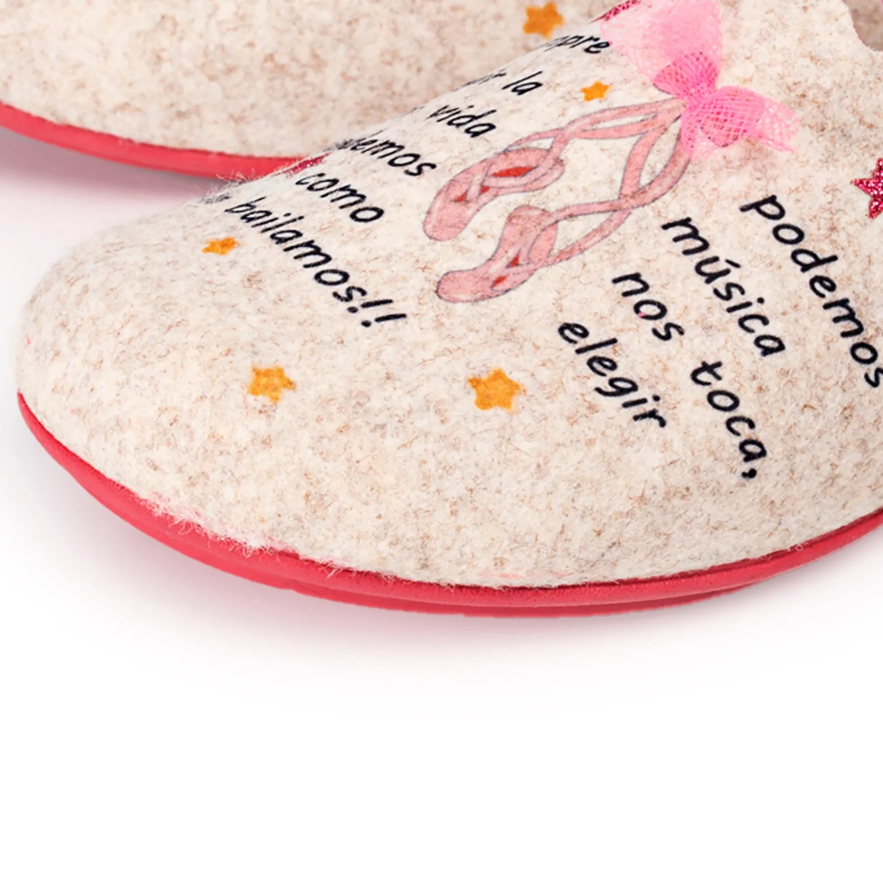 Slippers Bailarina Crudo