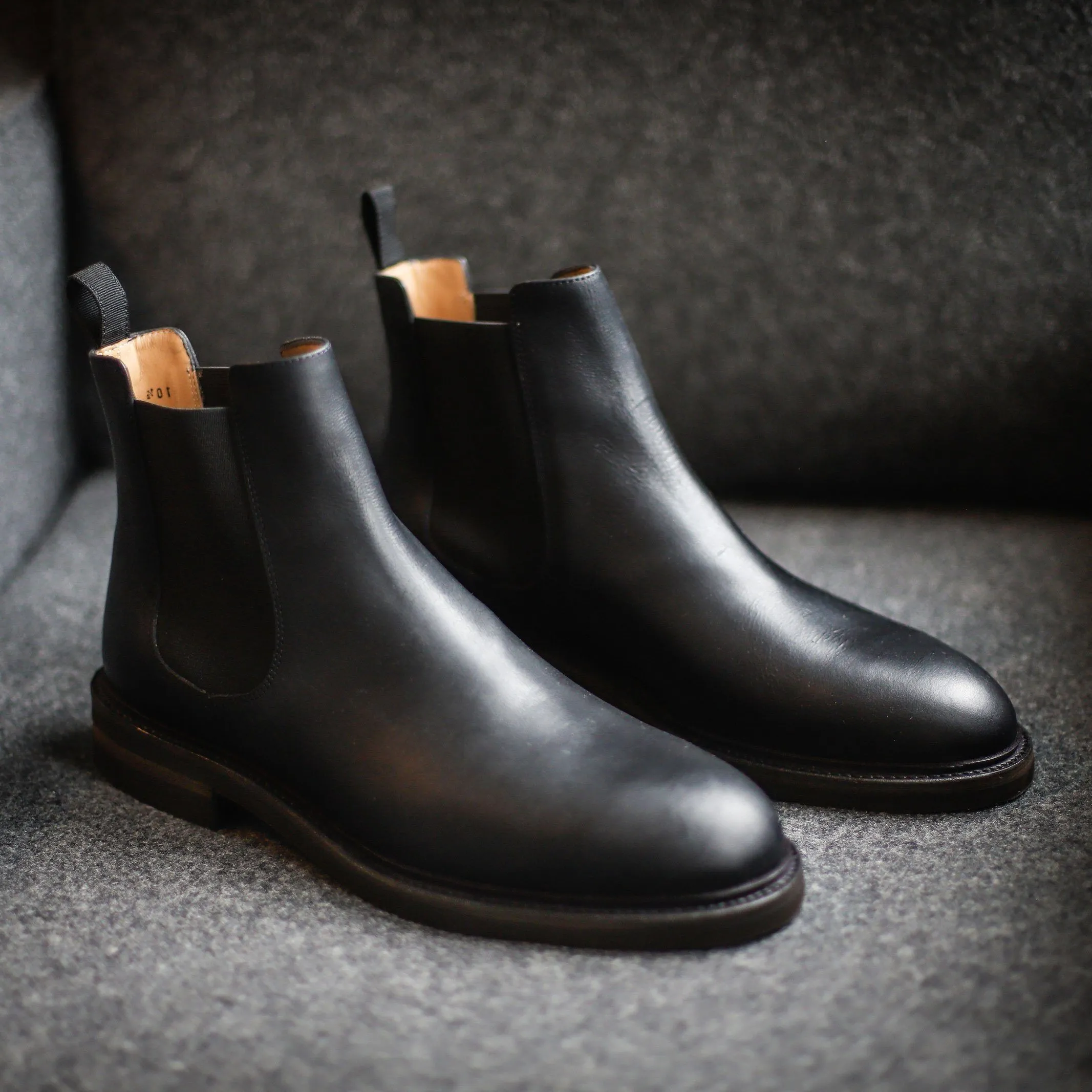 Tangier Black Kingstowne Kudu Leather Boot