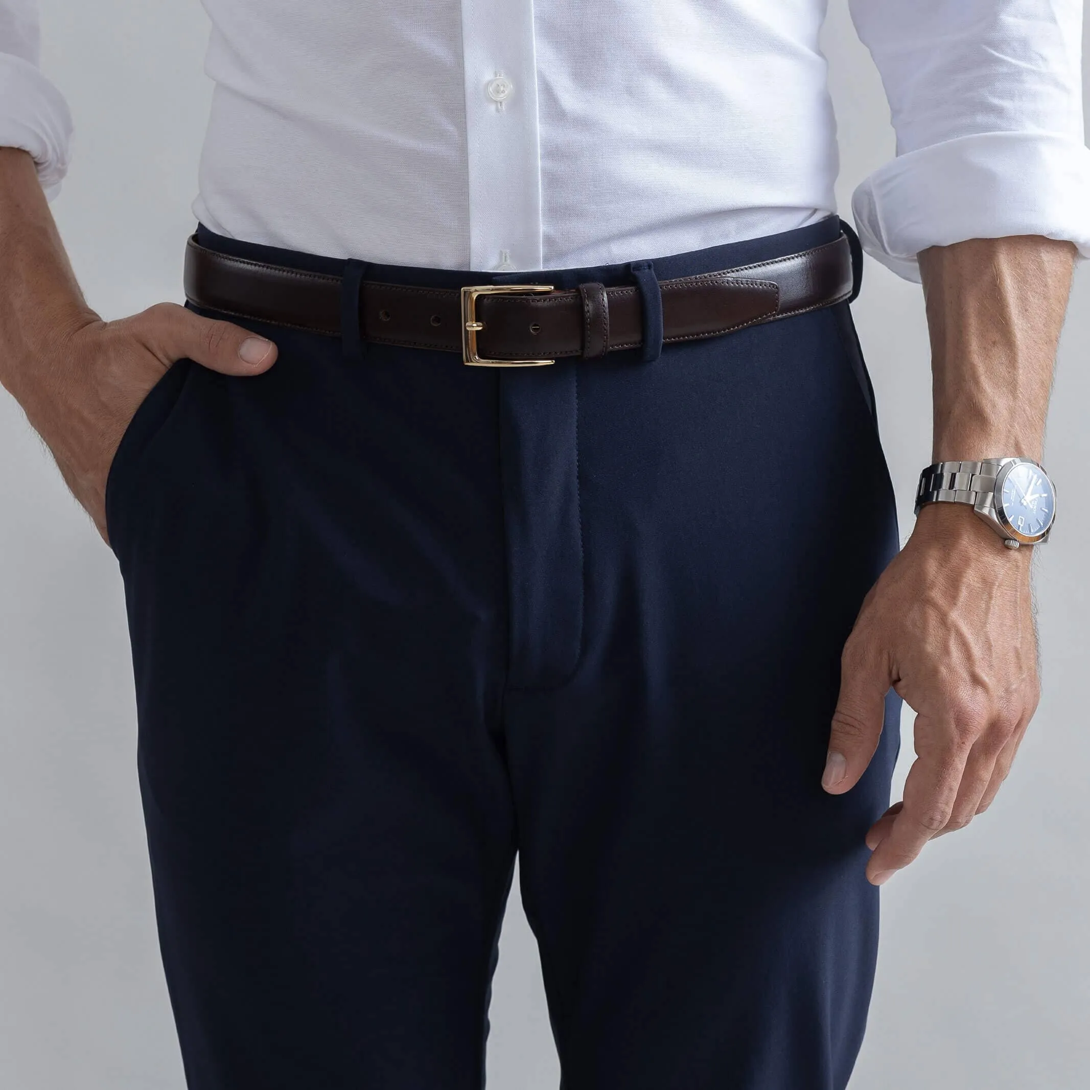 The Navy Performance Stretch Richmond Chino Custom Pant