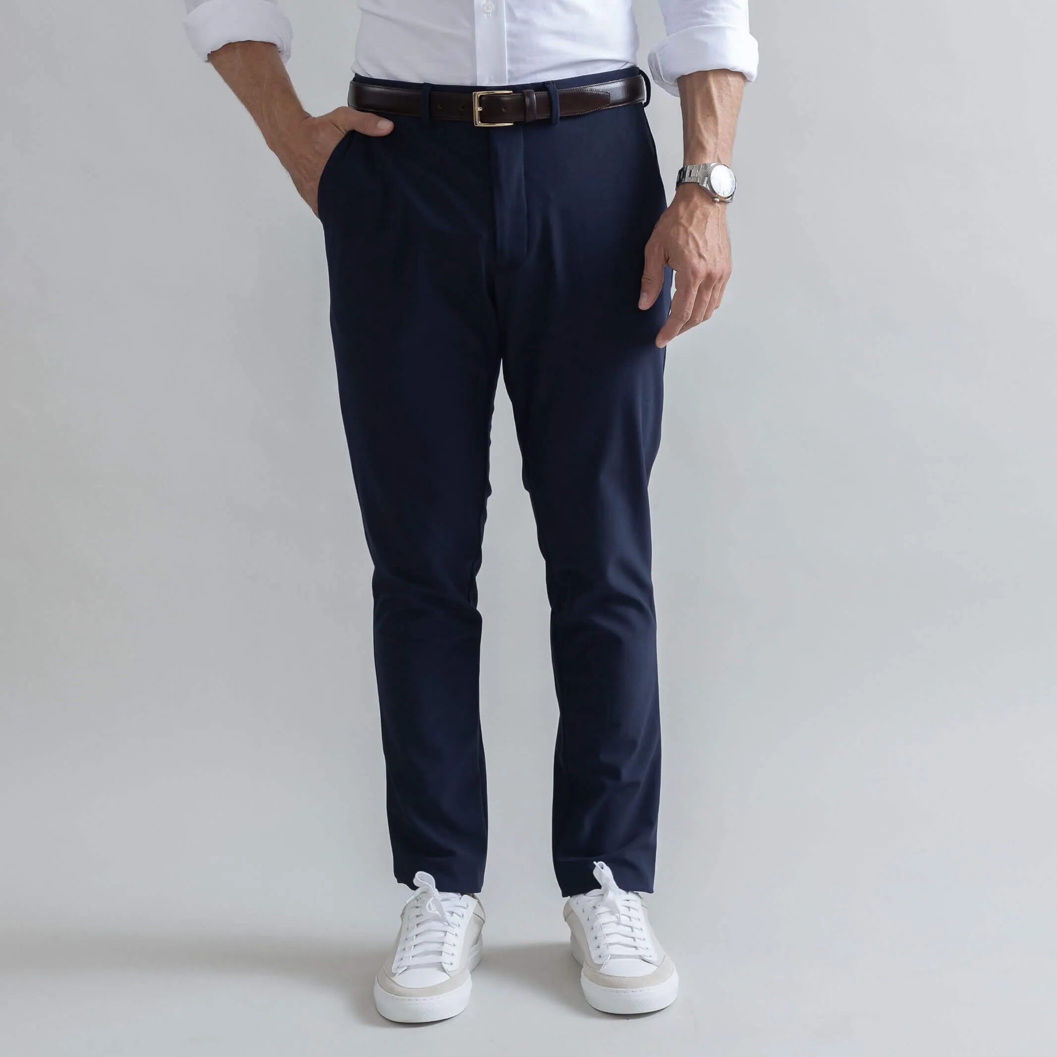 The Navy Performance Stretch Richmond Chino Custom Pant