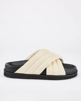 Tucani Footbed Off White/Black