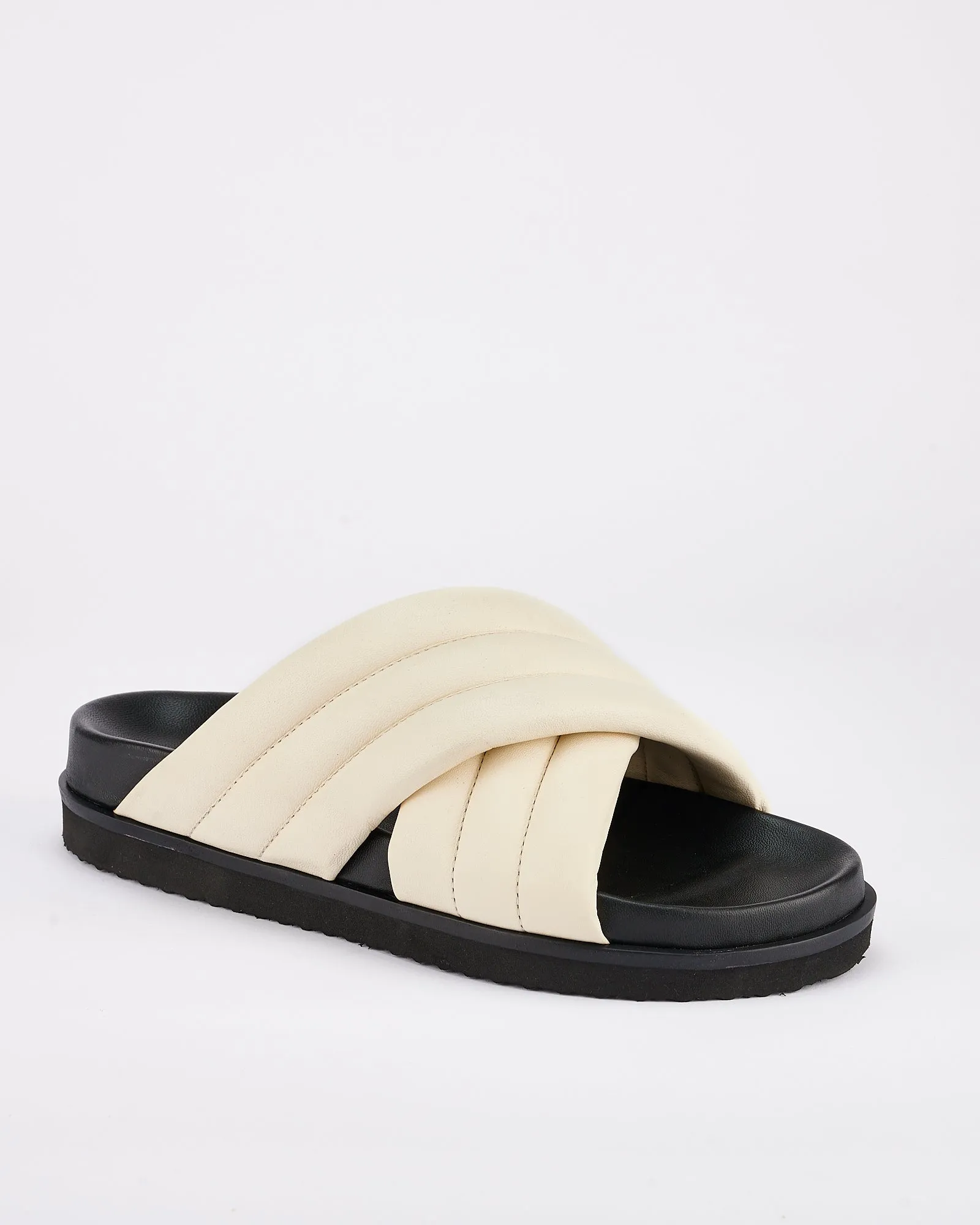 Tucani Footbed Off White/Black