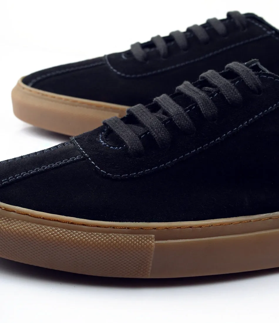 Unlined Sneakers - Navy Suede