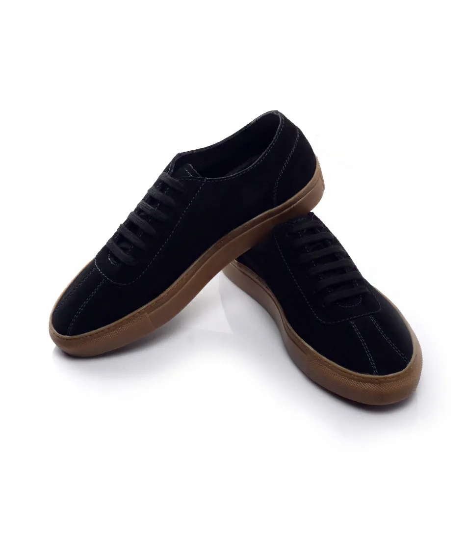 Unlined Sneakers - Navy Suede