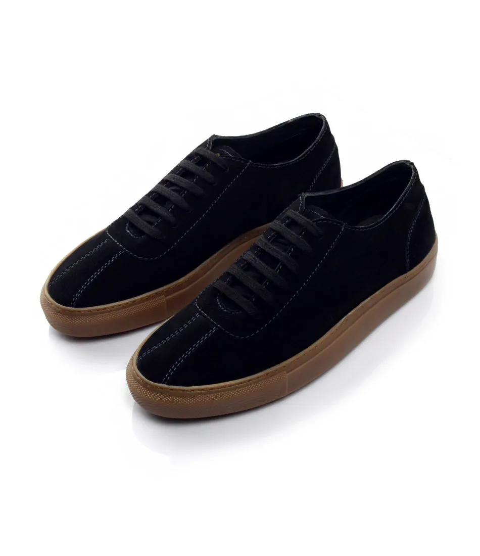 Unlined Sneakers - Navy Suede