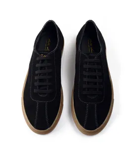 Unlined Sneakers - Navy Suede