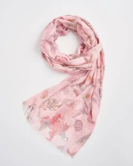 Whispering Sands Lotus Pink Lightweight Scarf