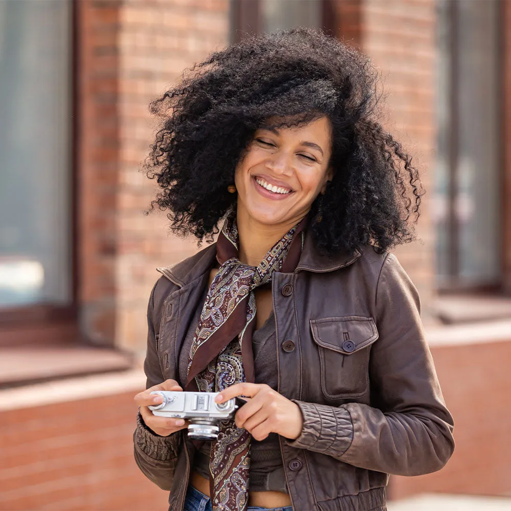 Women's Leather Bomber Jacket | KC Leather Signature Range - Janine